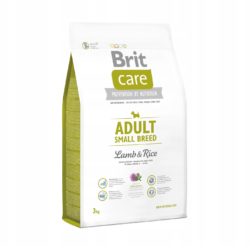 BRIT CARE ADULT SMALL BREED LAMB & RICE 3 KG