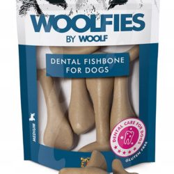 WOOLF DENTAL FISHBONE MEDIUM FOR DOGS 228 g
