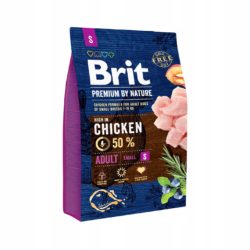 BRIT PREMIUM BY NATURE ADULT SMALL S 3 KG