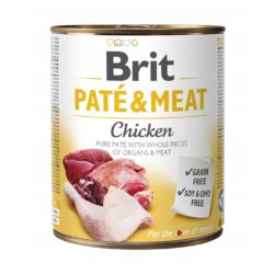 BRIT PATE & MEAT CHICKEN 800 g