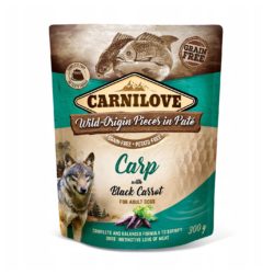 CARNILOVE DOG POUCH CARP BLACK CARROT 300 g