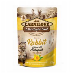 CARNILOVE CAT POUCH RABBIT MARIGOLD KITTEN 85 g