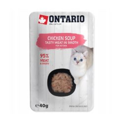 ONTARIO CHICKEN SOUP TASTY MEAT IN BROTH 40g