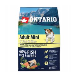 ONTARIO ADULT MINI 7 FISH RICE 2,25kg